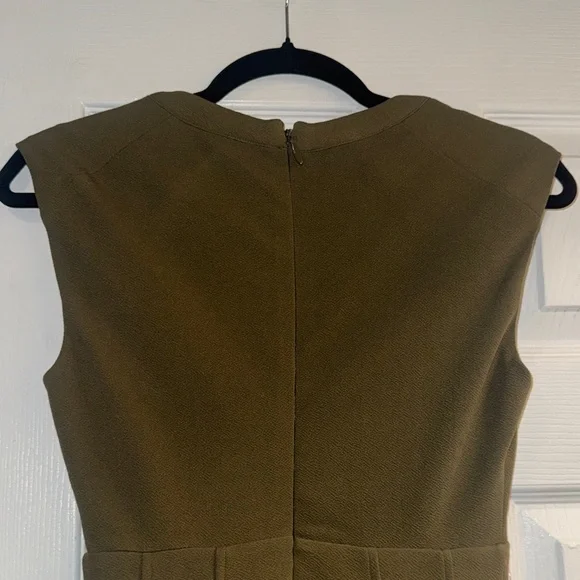 Bebe Chic Olive Green Midi Dress - Picture 7 of 11